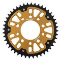 Supersprox - Gold Stealth sprocket For 44T, Chain Size 525,  RST-1332-44-GLD